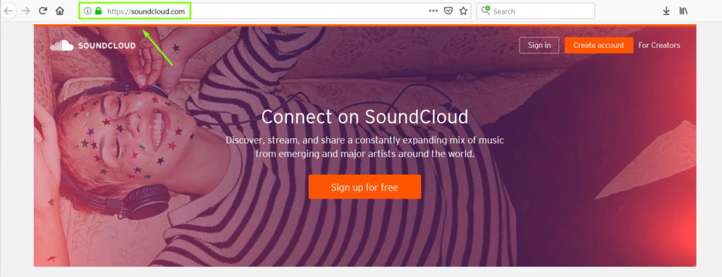 How to Delete SoundCloud Account Step 1