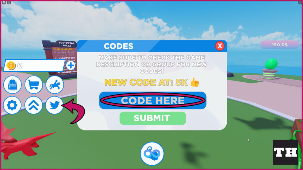 How To Redeem A Code In My Dragon Simulator Image