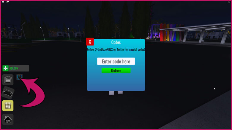 How to redeem codes in South Coast