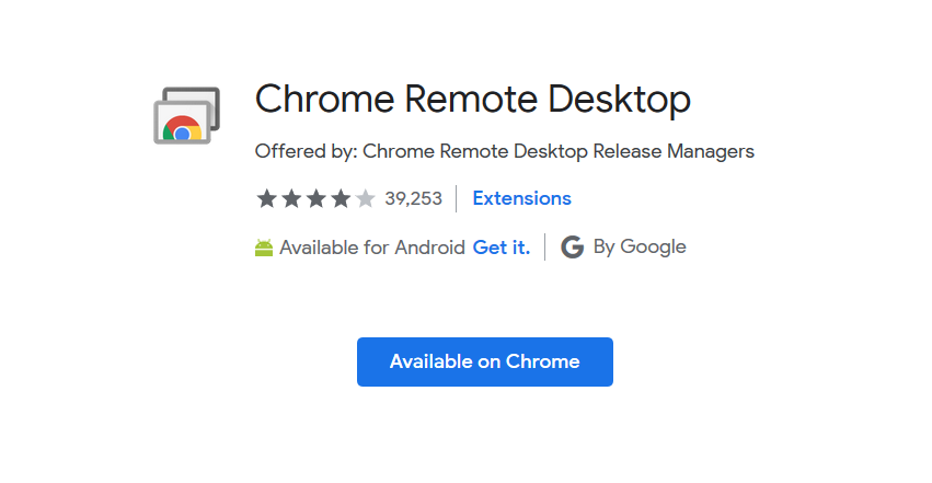 chrome remote desktop teamviewer