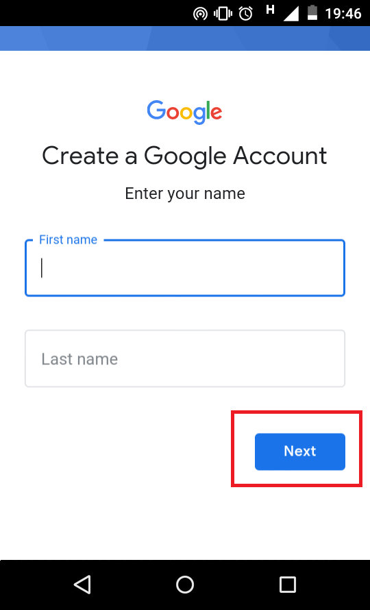 how to create gmail account without verification code